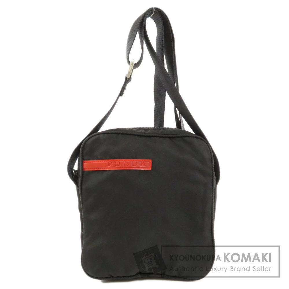 Prada Sport shoulder bag signature red tab on the front